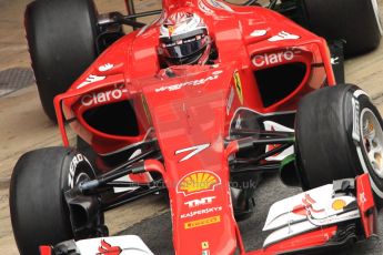 World © Octane Photographic Ltd. Scuderia Ferrari SF15-T– Kimi Raikkonen. Thursday 26th February 2015, F1 Winter test #3, Circuit de Barcelona-Catalunya, Spain Test 2 Day 1. Digital Ref : 1192CB7B1008