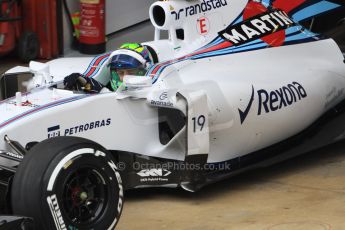 World © Octane Photographic Ltd. Williams Martini Racing FW37 – Felipe Massa Thursday 26th February 2015, F1 Winter test #3, Circuit de Barcelona-Catalunya, Spain Test 2 Day 1. Digital Ref : 1192CB7B1068