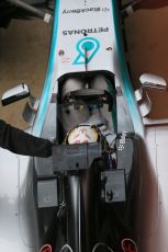 World © Octane Photographic Ltd. Mercedes AMG Petronas F1 W06 Hybrid – Lewis Hamilton. Thursday 26th February 2015, F1 Winter test #3, Circuit de Barcelona-Catalunya, Spain Test 2 Day 1. Digital Ref : 1192LB1D0595