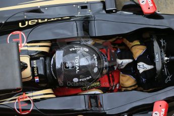 World © Octane Photographic Ltd. Lotus F1 Team E23 Hybrid – Romain Grosjean. Thursday 26th February 2015, F1 Winter test #3, Circuit de Barcelona-Catalunya, Spain Test 2 Day 1. Digital Ref : 1192LB1D0631