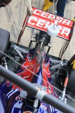 World © Octane Photographic Ltd. Scuderia Toro Rosso STR10 – Carlos Sainz Jnr. Thursday 26th February 2015, F1 Winter test #3, Circuit de Barcelona-Catalunya, Spain Day 1. Digital Ref : 1192LB1D0959