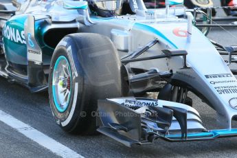 World © Octane Photographic Ltd. Mercedes AMG Petronas F1 W06 Hybrid – Nico Rosberg. Friday 27th February 2015, F1 Winter test #3, Circuit de Barcelona-Catalunya, Spain Test 2 Day 2. Digital Ref : 1193CB1L0744