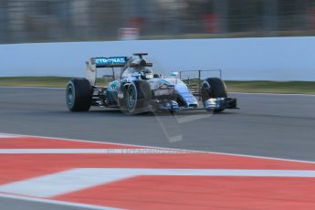 World © Octane Photographic Ltd. Mercedes AMG Petronas F1 W06 Hybrid – Nico Rosberg. Friday 27th February 2015, F1 Winter test #3, Circuit de Barcelona-Catalunya, Spain Test 2 Day 2. Digital Ref : 1193CB1L0847