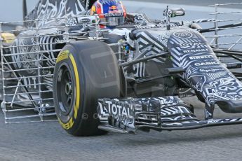 World © Octane Photographic Ltd. Infiniti Red Bull Racing RB11 – Daniil Kvyat. Friday 27th February 2015, F1 Winter test #3, Circuit de Barcelona-Catalunya, Spain Test 2 Day 2. Digital Ref : 1193CB1L0900