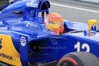 World © Octane Photographic Ltd. Sauber F1 Team C34-Ferrari – Felipe Nasr. Friday 27th February 2015, F1 Winter test #3, Circuit de Barcelona-Catalunya, Spain Test 2 Day 2. Digital Ref : 1193CB1L0942