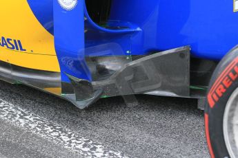 World © Octane Photographic Ltd. Sauber F1 Team C34-Ferrari – Felipe Nasr. Friday 27th February 2015, F1 Winter test #3, Circuit de Barcelona-Catalunya, Spain Test 2 Day 2. Digital Ref : 1193CB1L0945