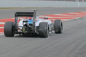 World © Octane Photographic Ltd. Williams Martini Racing FW37 – Valtteri Bottas. Saturday. Friday 27th February 2015, F1 Winter test #3, Circuit de Barcelona-Catalunya, Spain Test 2 Day 2. Digital Ref : 1193CB1L0993