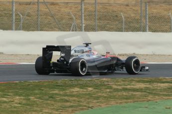 World © Octane Photographic Ltd. McLaren Honda MP4/30 – Jenson Button. Friday 27th February 2015, F1 Winter test #3, Circuit de Barcelona-Catalunya, Spain Test 2 Day 2. Digital Ref: 1193CB1L1016