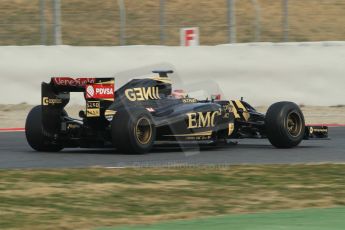 World © Octane Photographic Ltd. Lotus F1 Team E23 Hybrid – Pastor Maldonado. Friday 27th February 2015, F1 Winter test #3, Circuit de Barcelona-Catalunya, Spain Test 2 Day 2. Digital Ref : 1193CB1L1052