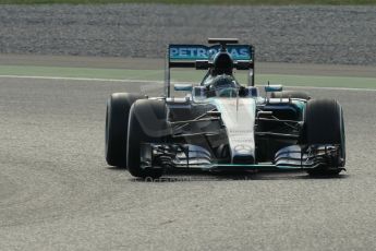 World © Octane Photographic Ltd. Mercedes AMG Petronas F1 W06 Hybrid – Nico Rosberg. Friday 27th February 2015, F1 Winter test #3, Circuit de Barcelona-Catalunya, Spain Test 2 Day 2. Digital Ref : 1193CB1L1201