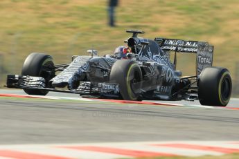 World © Octane Photographic Ltd. Infiniti Red Bull Racing RB11 – Daniil Kvyat. Friday 27th February 2015, F1 Winter test #3, Circuit de Barcelona-Catalunya, Spain Test 2 Day 2. Digital Ref : 1193CB1L1651