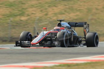 World © Octane Photographic Ltd. McLaren Honda MP4/30 – Jenson Button. Friday 27th February 2015, F1 Winter test #3, Circuit de Barcelona-Catalunya, Spain Test 2 Day 2. Digital Ref: 1193CB1L1674