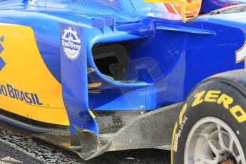 World © Octane Photographic Ltd. Sauber F1 Team C34-Ferrari – Felipe Nasr. Friday 27th February 2015, F1 Winter test #3, Circuit de Barcelona-Catalunya, Spain Test 2 Day 2. Digital Ref : 1193CB1L1704