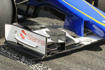 World © Octane Photographic Ltd. Sauber F1 Team C34-Ferrari – Felipe Nasr. Friday 27th February 2015, F1 Winter test #3, Circuit de Barcelona-Catalunya, Spain Test 2 Day 2. Digital Ref : 1193CB1L1705