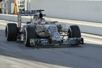 World © Octane Photographic Ltd. Infiniti Red Bull Racing RB11 – Daniil Kvyat. Friday 27th February 2015, F1 Winter test #3, Circuit de Barcelona-Catalunya, Spain Test 2 Day 2. Digital Ref : 1193CB1L1748