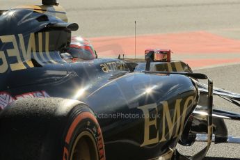 World © Octane Photographic Ltd. Lotus F1 Team E23 Hybrid – Pastor Maldonado. Friday 27th February 2015, F1 Winter test #3, Circuit de Barcelona-Catalunya, Spain Test 2 Day 2. Digital Ref : 1193CB1L1766