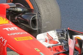 World © Octane Photographic Ltd. Scuderia Ferrari SF15-T– Sebastian Vettel. Friday 27th February 2015, F1 Winter test #3, Circuit de Barcelona-Catalunya, Spain Test 2 Day 2. Digital Ref : 1193CB1L1800