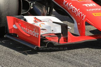 World © Octane Photographic Ltd. Scuderia Ferrari SF15-T– Sebastian Vettel. Friday 27th February 2015, F1 Winter test #3, Circuit de Barcelona-Catalunya, Spain Test 2 Day 2. Digital Ref : 1193CB1L1805