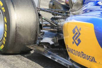 World © Octane Photographic Ltd. Sauber F1 Team C34-Ferrari – Felipe Nasr. Friday 27th February 2015, F1 Winter test #3, Circuit de Barcelona-Catalunya, Spain Test 2 Day 2. Digital Ref : 1193CB1L1817