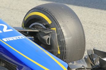 World © Octane Photographic Ltd. Sauber F1 Team C34-Ferrari – Felipe Nasr. Friday 27th February 2015, F1 Winter test #3, Circuit de Barcelona-Catalunya, Spain Test 2 Day 2. Digital Ref : 1193CB1L1821