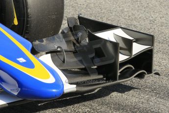 World © Octane Photographic Ltd. Sauber F1 Team C34-Ferrari – Felipe Nasr. Friday 27th February 2015, F1 Winter test #3, Circuit de Barcelona-Catalunya, Spain Test 2 Day 2. Digital Ref : 1193CB1L1823