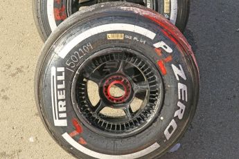 World © Octane Photographic Ltd. McLaren Honda MP4/30 front wheel. Friday 27th February 2015, F1 Winter test #3, Circuit de Barcelona-Catalunya, Spain Test 2 Day 2. Digital Ref: 1193CB1L1928