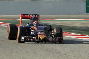 World © Octane Photographic Ltd. Scuderia Toro Rosso STR10 – Max Verstappen. Friday 27th February 2015, F1 Winter test #3, Circuit de Barcelona-Catalunya, Spain Test 2 Day 2. Digital Ref : 1193CB1L2063