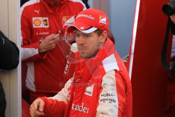 World © Octane Photographic Ltd. Scuderia Ferrari SF15-T– Sebastian Vettel. Friday 27th February 2015, F1 Winter test #3, Circuit de Barcelona-Catalunya, Spain Test 2 Day 2. Digital Ref : 1193CB1L2270