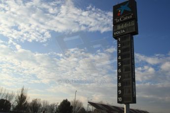 World © Octane Photographic Ltd. Steadily building clouds. Friday 27th February 2015, F1 Winter test #3, Circuit de Barcelona-Catalunya, Spain Test 2 Day 2. Digital Ref : 1193CB7B1136