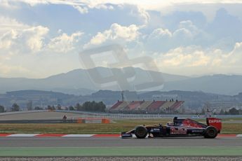World © Octane Photographic Ltd. Scuderia Toro Rosso STR10 – Max Verstappen. Friday 27th February 2015, F1 Winter test #3, Circuit de Barcelona-Catalunya, Spain Test 2 Day 2. Digital Ref : 1193CB7B1151