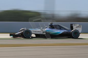 World © Octane Photographic Ltd. Mercedes AMG Petronas F1 W06 Hybrid – Nico Rosberg. Friday 27th February 2015, F1 Winter test #3, Circuit de Barcelona-Catalunya, Spain Test 2 Day 2. Digital Ref : 1193CB7B1212