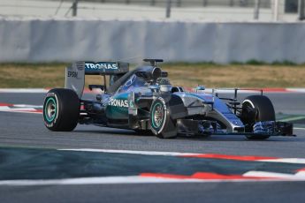 World © Octane Photographic Ltd. Mercedes AMG Petronas F1 W06 Hybrid – Nico Rosberg. Friday 27th February 2015, F1 Winter test #3, Circuit de Barcelona-Catalunya, Spain Test 2 Day 2. Digital Ref : 1193LB1D1216