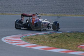 World © Octane Photographic Ltd. Scuderia Toro Rosso STR10 – Max Verstappen. Friday 27th February 2015, F1 Winter test #3, Circuit de Barcelona-Catalunya, Spain Test 2 Day 2. Digital Ref : 1193LB1D1234