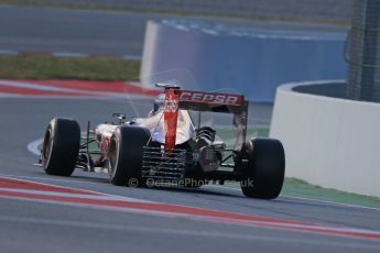 World © Octane Photographic Ltd. Scuderia Toro Rosso STR10 – Max Verstappen. Friday 27th February 2015, F1 Winter test #3, Circuit de Barcelona-Catalunya, Spain Test 2 Day 2. Digital Ref : 1193LB1D1292