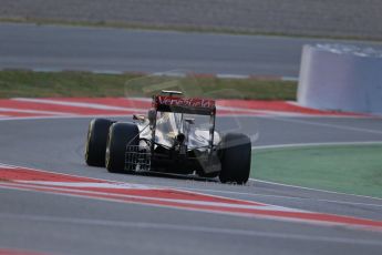 World © Octane Photographic Ltd. Lotus F1 Team E23 Hybrid – Pastor Maldonado. Friday 27th February 2015, F1 Winter test #3, Circuit de Barcelona-Catalunya, Spain Test 2 Day 2. Digital Ref : 1193LB1D1350