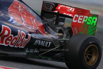 World © Octane Photographic Ltd. Scuderia Toro Rosso STR10 – Max Verstappen. Friday 27th February 2015, F1 Winter test #3, Circuit de Barcelona-Catalunya, Spain Test 2 Day 2. Digital Ref : 1193LB1D1531