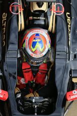 World © Octane Photographic Ltd. Lotus F1 Team E23 Hybrid – Pastor Maldonado. Friday 27th February 2015, F1 Winter test #3, Circuit de Barcelona-Catalunya, Spain Test 2 Day 2. Digital Ref : 1193LB1D1613