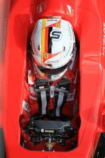 World © Octane Photographic Ltd. Scuderia Ferrari SF15-T– Sebastian Vettel. Friday 27th February 2015, F1 Winter test #3, Circuit de Barcelona-Catalunya, Spain Test 2 Day 2. Digital Ref : 1193LB1D1656