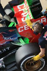 World © Octane Photographic Ltd. Scuderia Toro Rosso STR10 – Max Verstappen. Friday 27th February 2015, F1 Winter test #3, Circuit de Barcelona-Catalunya, Spain Test 2 Day 2. Digital Ref : 1193LB1D1684