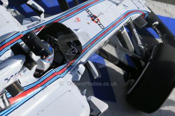 World © Octane Photographic Ltd. Williams Martini Racing FW37 – Valtteri Bottas. Saturday. Friday 27th February 2015, F1 Winter test #3, Circuit de Barcelona-Catalunya, Spain Test 2 Day 2. Digital Ref : 1193LB1D1957