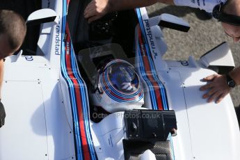 World © Octane Photographic Ltd. Williams Martini Racing FW37 – Valtteri Bottas. Saturday. Friday 27th February 2015, F1 Winter test #3, Circuit de Barcelona-Catalunya, Spain Test 2 Day 2. Digital Ref : 1193LB1D1966