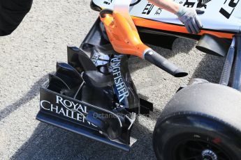 World © Octane Photographic Ltd. Sahara Force India VJM08 – Nico Hulkenberg. Friday 27th February 2015, F1 Winter test #3, Circuit de Barcelona-Catalunya, Spain Test 2 Day 2. Digital Ref: 1193LB1D2035