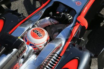 World © Octane Photographic Ltd. McLaren Honda MP4/30 – Jenson Button. Friday 27th February 2015, F1 Winter test #3, Circuit de Barcelona-Catalunya, Spain Test 2 Day 2. Digital Ref: 1193LB1D2048