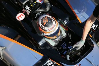 World © Octane Photographic Ltd. Sahara Force India VJM08 – Nico Hulkenberg. Friday 27th February 2015, F1 Winter test #3, Circuit de Barcelona-Catalunya, Spain Test 2 Day 2. Digital Ref: 1193LB1D2090