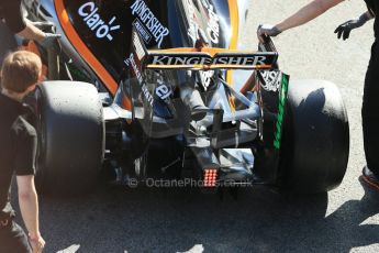 World © Octane Photographic Ltd. Sahara Force India VJM08 – Nico Hulkenberg. Friday 27th February 2015, F1 Winter test #3, Circuit de Barcelona-Catalunya, Spain Test 2 Day 2. Digital Ref: 1193LB1D2124