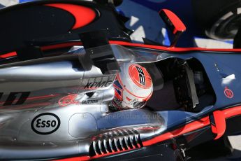 World © Octane Photographic Ltd. McLaren Honda MP4/30 – Jenson Button. Friday 27th February 2015, F1 Winter test #3, Circuit de Barcelona-Catalunya, Spain Test 2 Day 2. Digital Ref: 1193LB1D2138