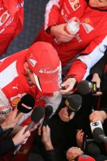 World © Octane Photographic Ltd. Scuderia Ferrari -Sebastian Vettel. Friday 27th February 2015, F1 Winter test #3, Circuit de Barcelona-Catalunya, Spain Test 2 Day 2. Digital Ref : 1193LB1D2176
