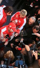 World © Octane Photographic Ltd. Scuderia Ferrari -Sebastian Vettel. Friday 27th February 2015, F1 Winter test #3, Circuit de Barcelona-Catalunya, Spain Test 2 Day 2. Digital Ref : 1193LB1D2180