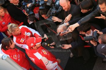 World © Octane Photographic Ltd. Scuderia Ferrari -Sebastian Vettel. Friday 27th February 2015, F1 Winter test #3, Circuit de Barcelona-Catalunya, Spain Test 2 Day 2. Digital Ref : 1193LB1D2196