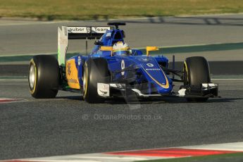 World © Octane Photographic Ltd. Sauber F1 Team C34-Ferrari – Marcus Ericsson. Saturday 28th February 2015, F1 Winter test #3, Circuit de Barcelona-Catalunya, Spain Test 2 Day 3. Digital Ref : 1194CB1L2395